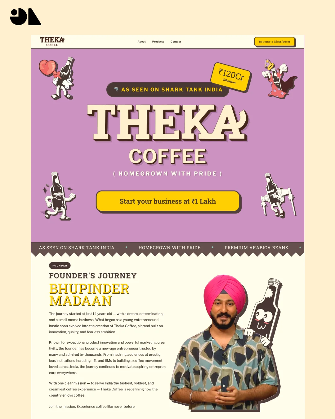 Theka Coffee Branding Presentation